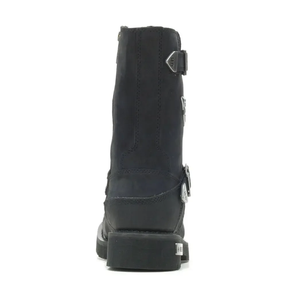 NEW Harley Davidson Stroman Motorcycle Boots Black Leather Biker Riding Mens‎